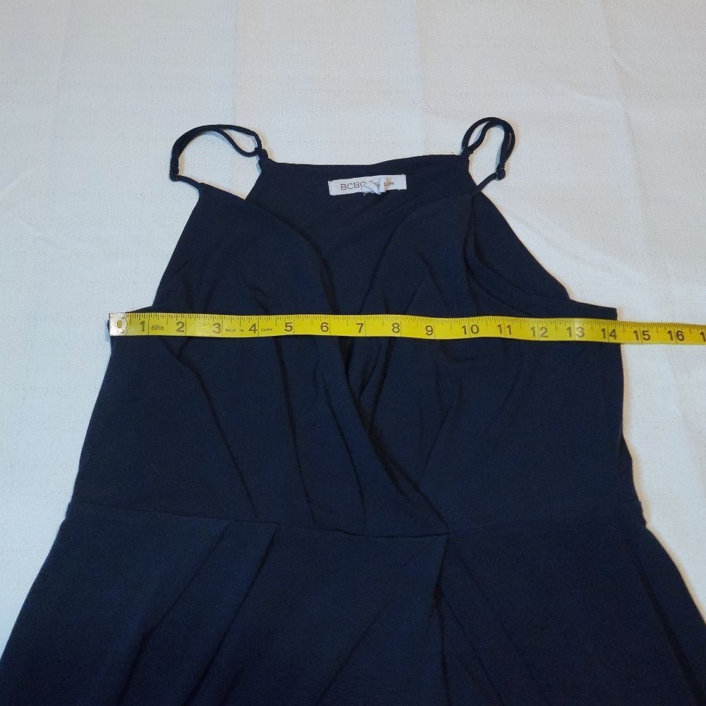 BCBGeneration Navy Blue Cocktail Mini Dress Size Medium - Picture 7 of 10